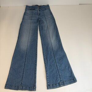 Veronica Beard Jean Women 28 Ember Wide Leg 28x34.5 Denim Work Party Core Ex